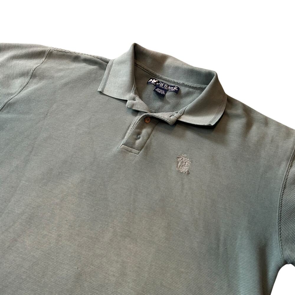 The Big Dogs Green Polo Shirt Mens Sz L - Picture 15 of 15